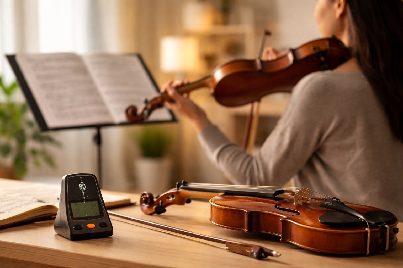 How to Practice with a Metronome on Violin (Without Sounding Mechanical)
