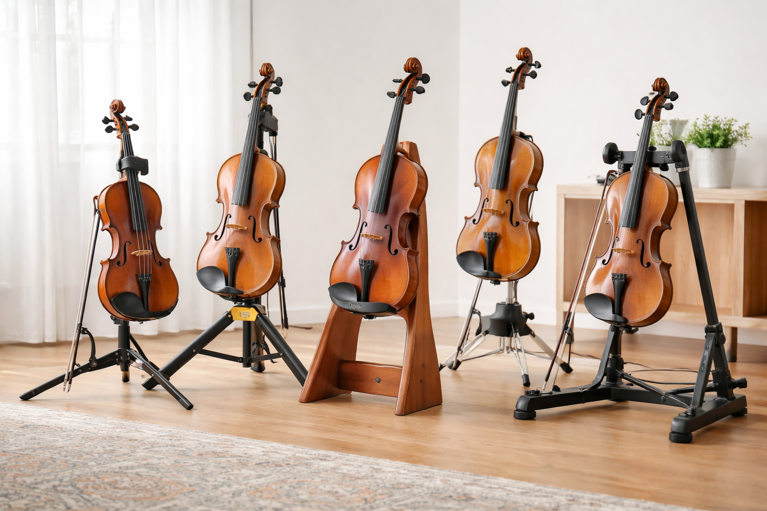 Best Violin Stands for Daily Practice (Budget & Premium Picks for Adult Players)