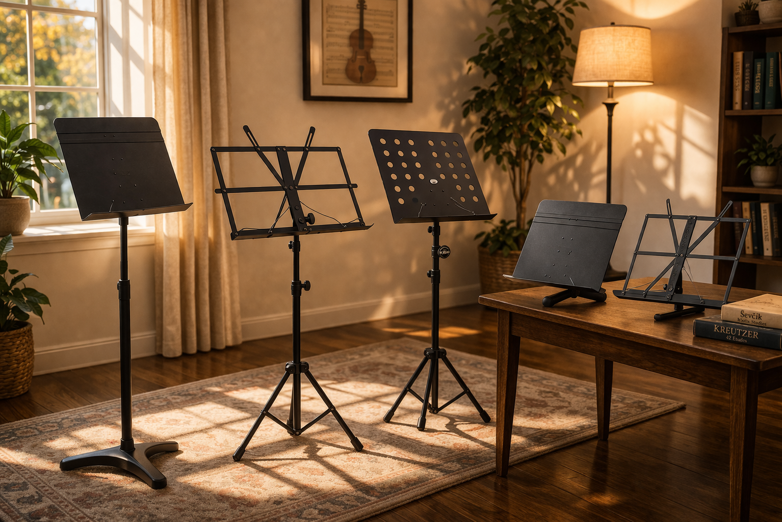 Best Music Stands for Violin Practice